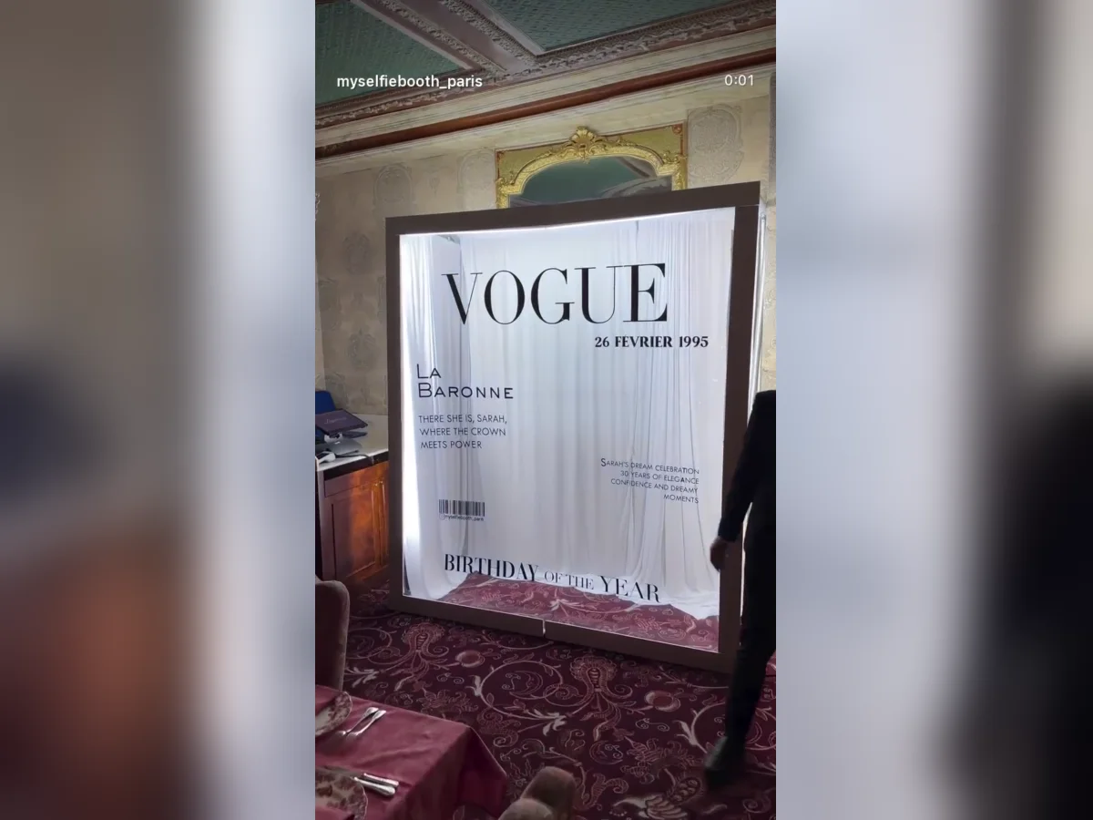 Décoration Vogue Booth